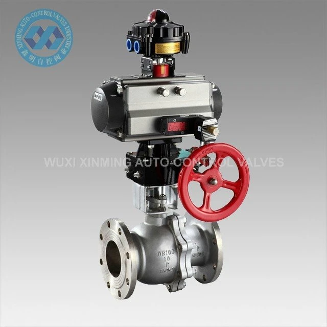 Pneumatic Flange End Ball Valve