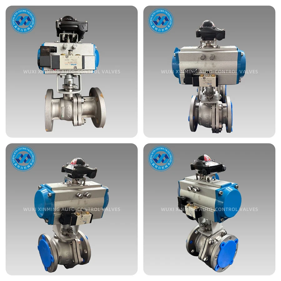 pneumatic control ball valve pneumatic control ball valve
