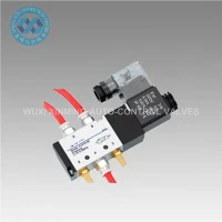 알루미늄 합금 공압 솔레노이드 밸브 52 AC220V 110V