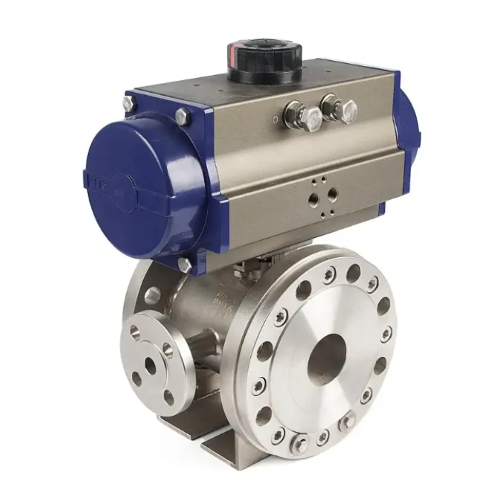 info-1-1 Stainless Steel Flanged Floating Jacketed Ball Valve For Investment Casting